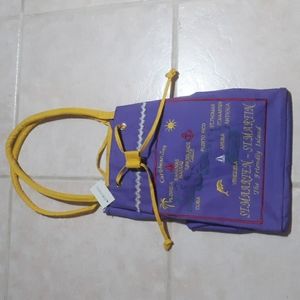 St Maarten Beach Shopping Tote Bag NWT